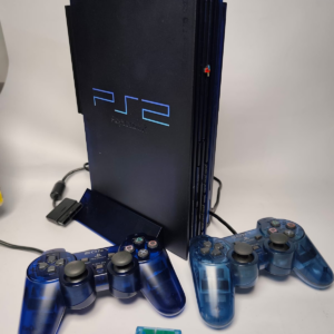 playStation 2 Slim Console PS2 con 2 controles