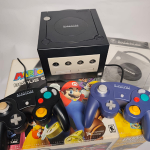 Consola Nintendo Gamecube con dos controles